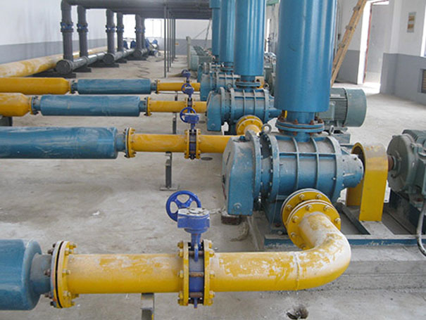 沼氣輸送羅茨風機 化工行業用羅茨風機沼氣輸送案例(圖1)